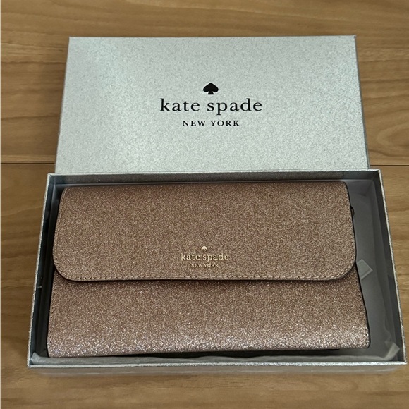 Kate Spade Tinsel Boxed Medium Phone Wristlet - Picture 6 of 7